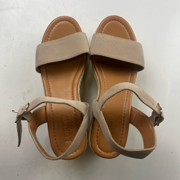 J. Crew Beige Wedge Sandals - Picture 5 of 9